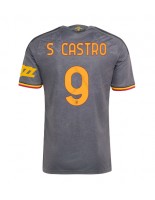 AS Roma Santiago Castro #9 Alternativní Dres 2026-27 Krátký Rukáv